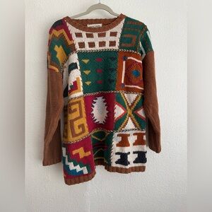 Vintage Aztec sweater